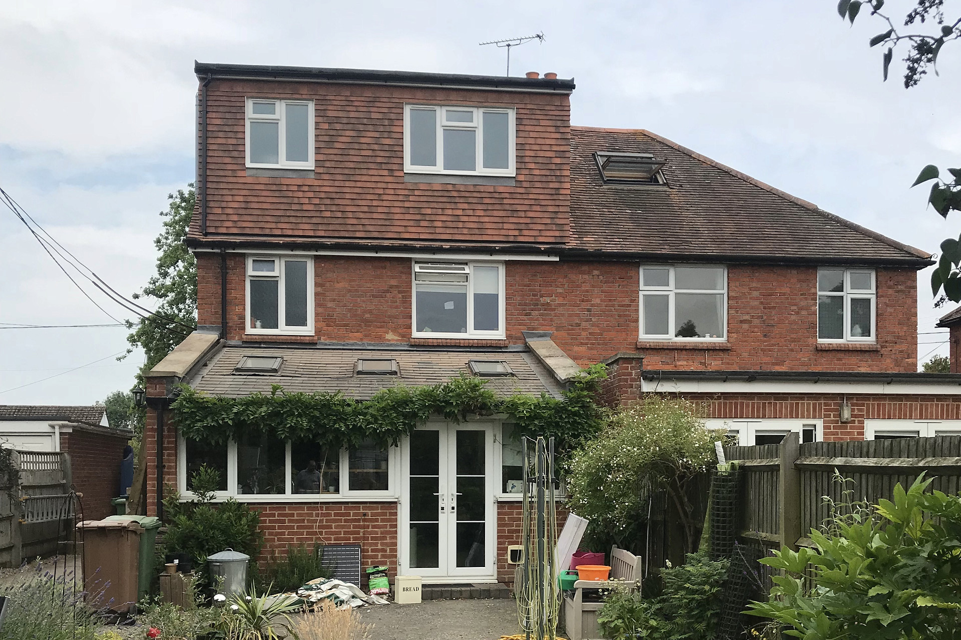 Hip End to Gable End After Rear View Drayton