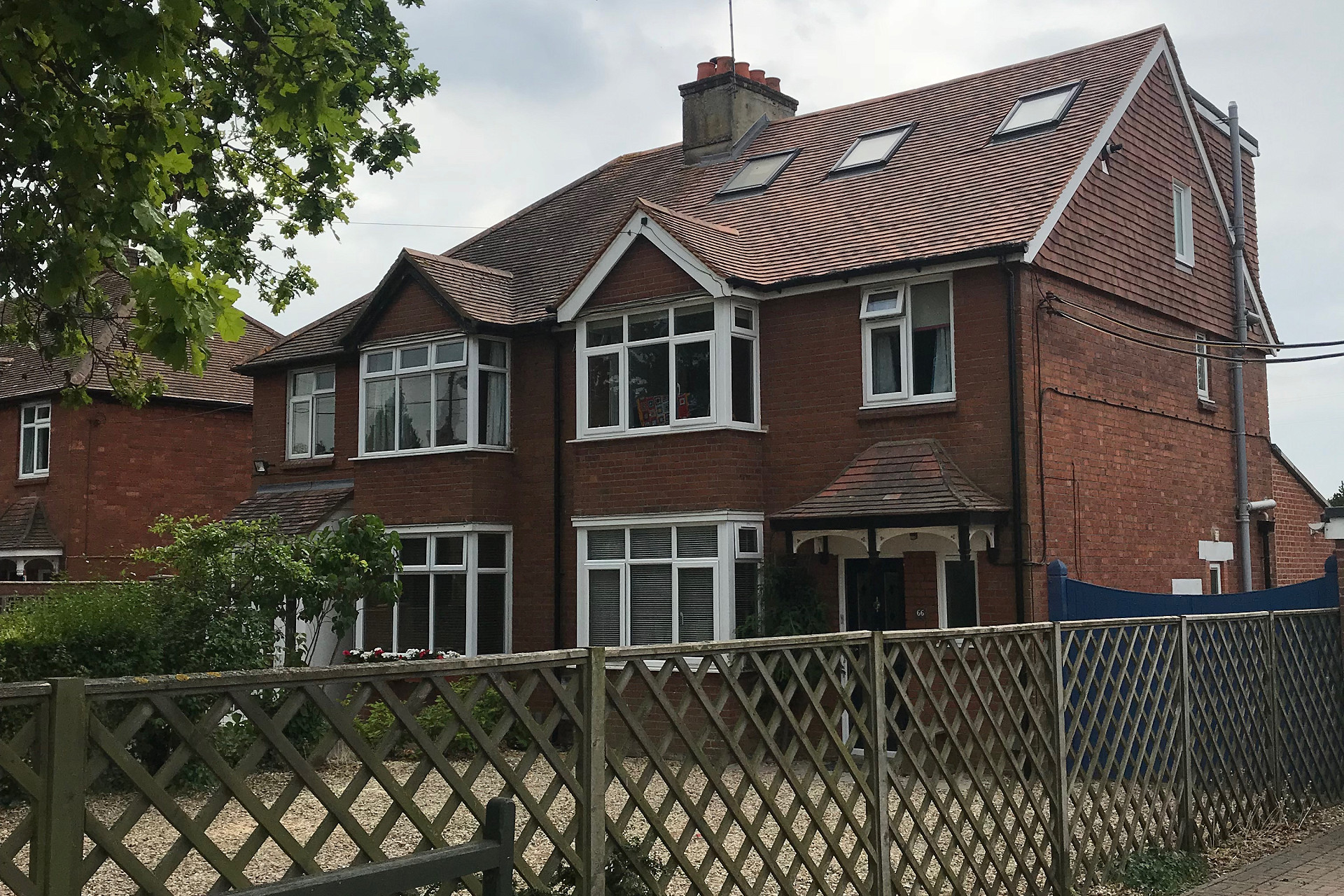 Hip End to Gable End After Front View Drayton