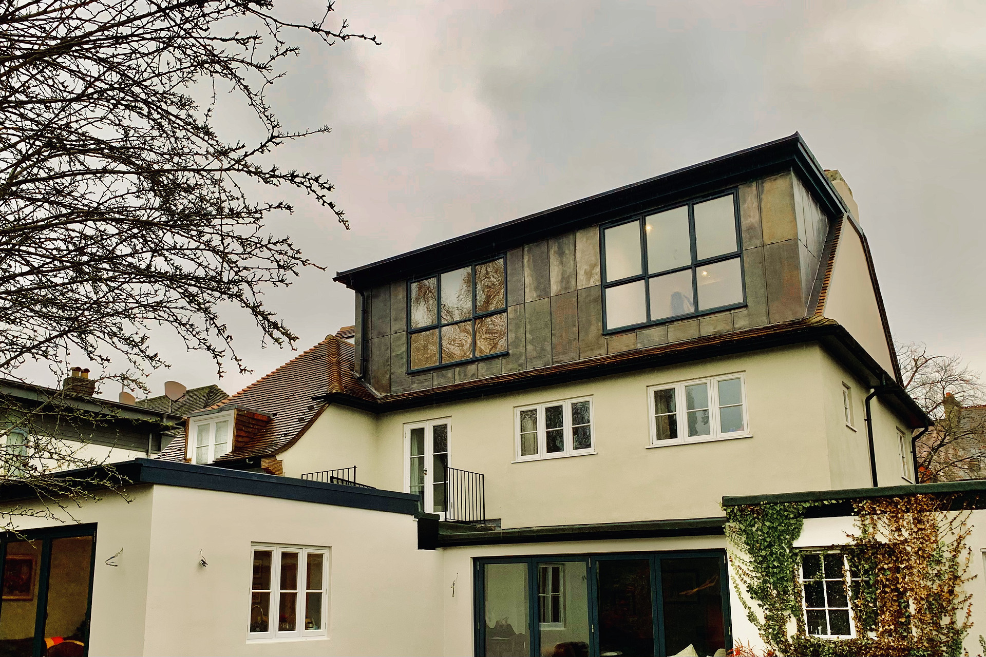 Hip End to Gable End After Rear View Woodstock