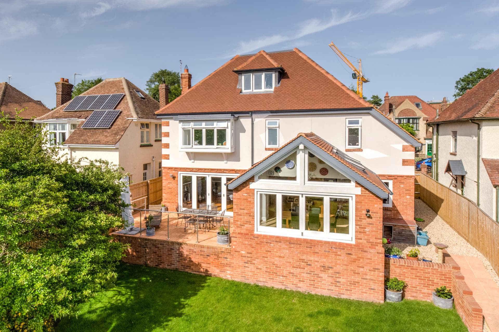 5 Bed House rear Exterior