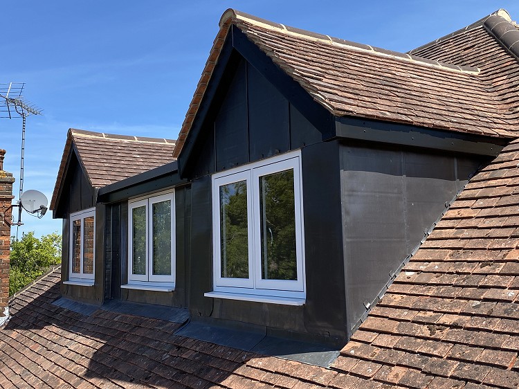 House with a loft conversion